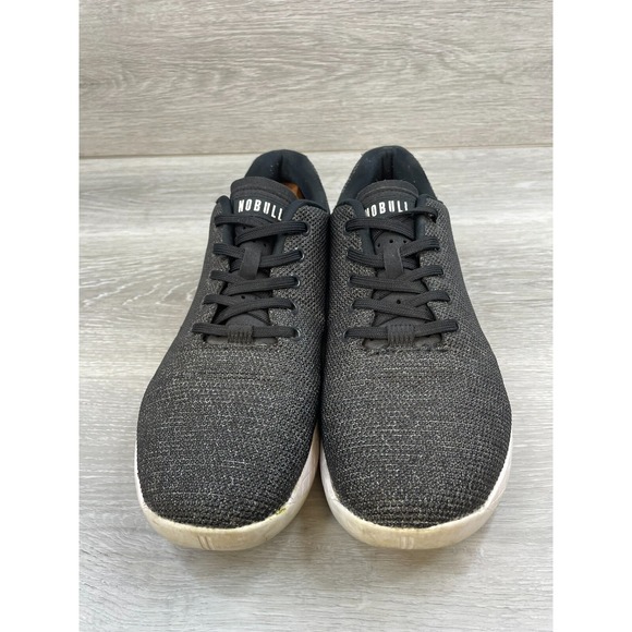 NoBull Men\'s Black Mesh Trainers‎ 11.5 Crossfit Gym Shoes Minimalist Lifting main image 9